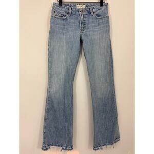 Vintage Buckle Liberty Regular Flare Jeans Women’s 28x31.5 Light Wash Y2K Denim